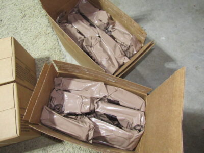 MRE's full cases Menu A or B