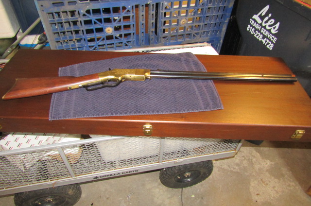Navy Arms /Henry Patent UPRR Commemorative 44 RF