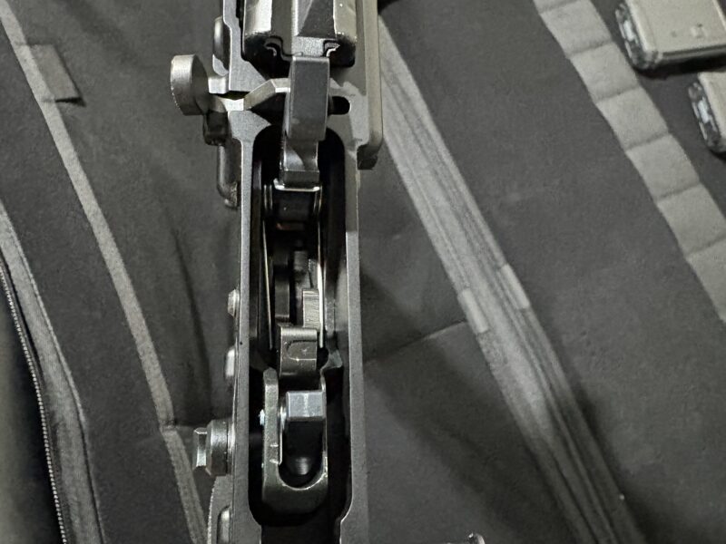 Ar15 with frt and magnifying red dot
