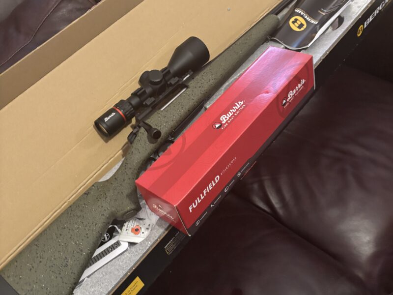 Mint condition 270 Bergara B 14 rifle with Burris scope