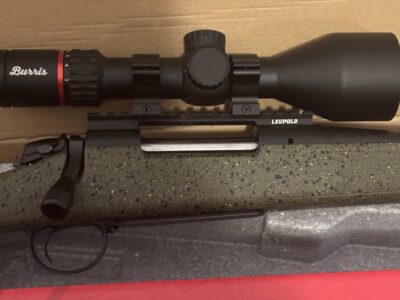 Mint condition 270 Bergara B 14 rifle with Burris scope
