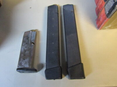 3 S&W 40 Caliber Mags