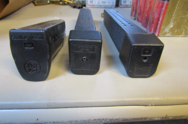 3 S&W 40 Caliber Mags
