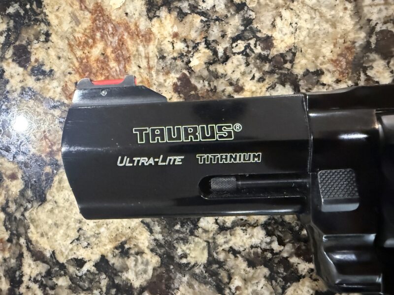 Taurus Ultralight Titanium 44 Magnum, backcountry pistol