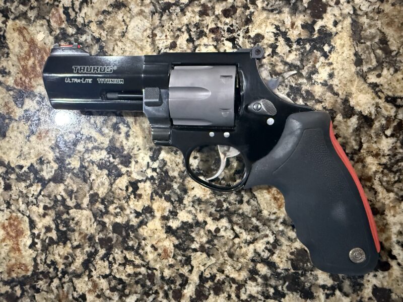 Taurus Ultralight Titanium 44 Magnum, backcountry pistol