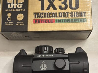 UTG Red/Green 1/30 tactical dot sight