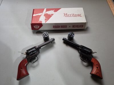 Pair of Heritage Rough Riders - 22LR *AND* 22MAG