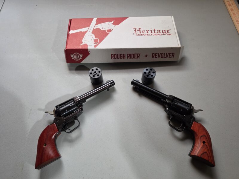 Pair of Heritage Rough Riders - 22LR *AND* 22MAG