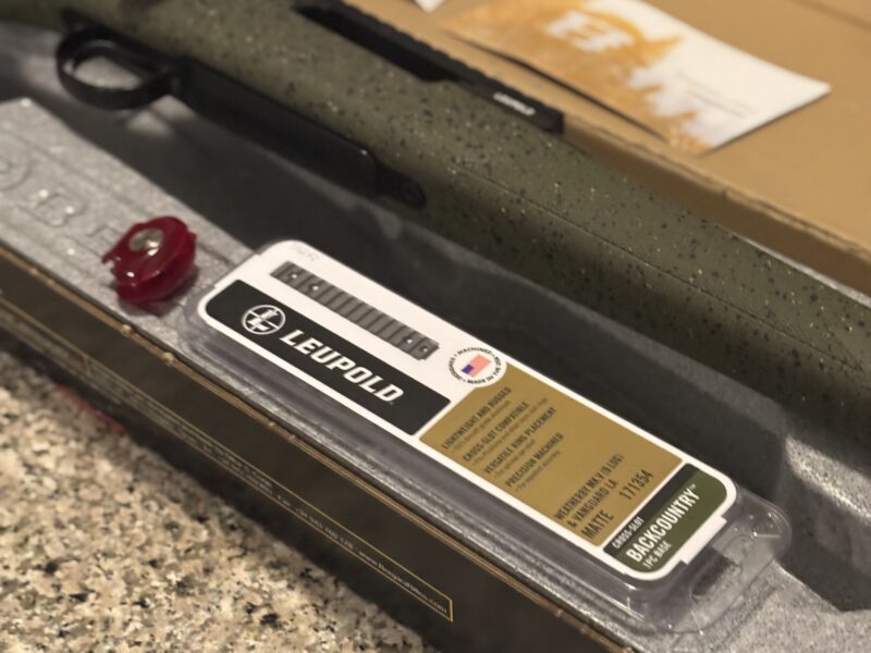 Mint Condition Bergara B14 270 caliber rifle with Leopold Rail and Ammunition 775